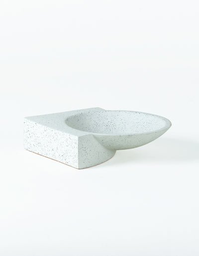 Platform Bowls, Yin Yang Bowl Set (One White and One Graphite)