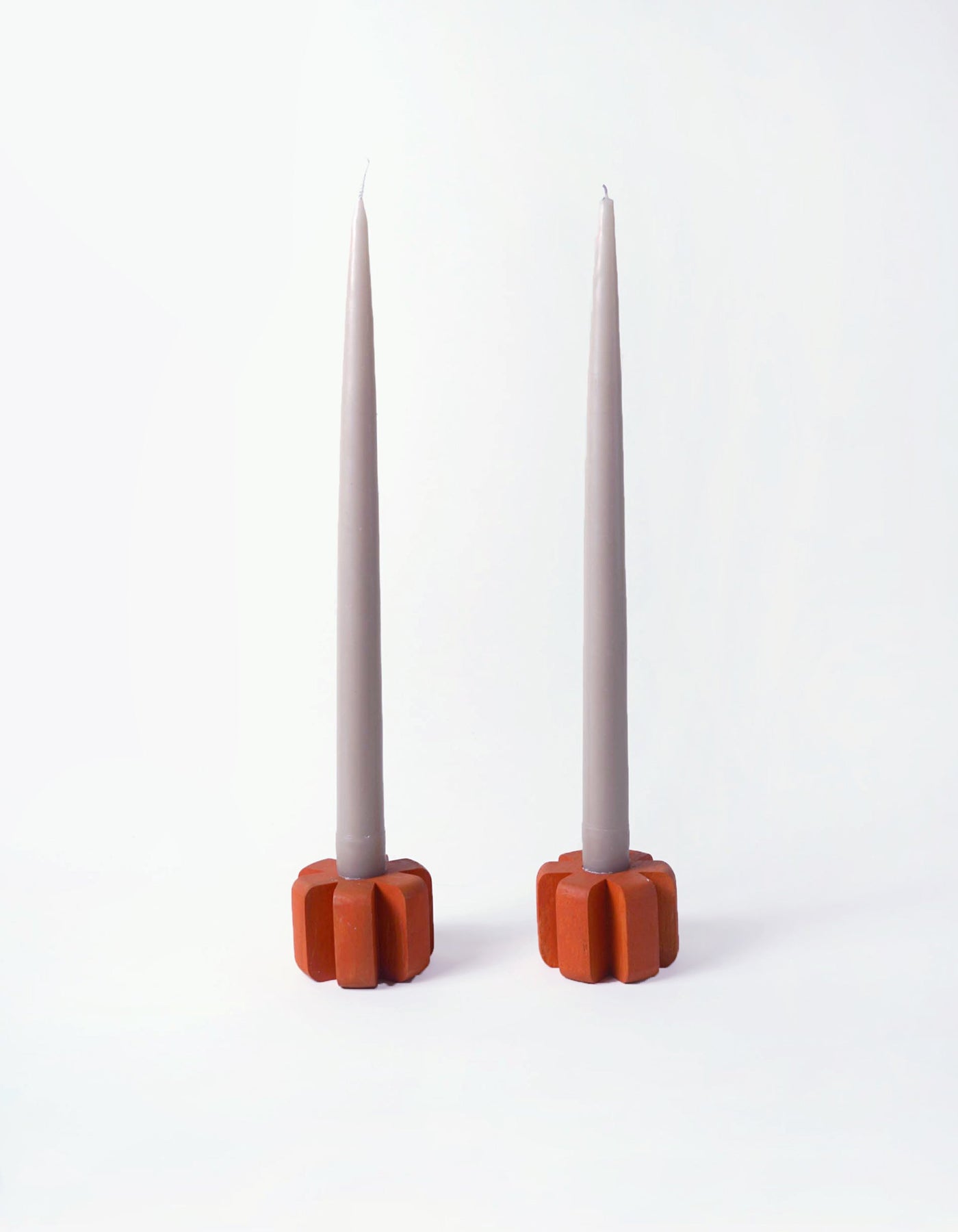 Asterisk Candleholder Pair Set